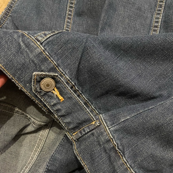 Lands’ End Blue Denim Vest Size S - Picture 6 of 7